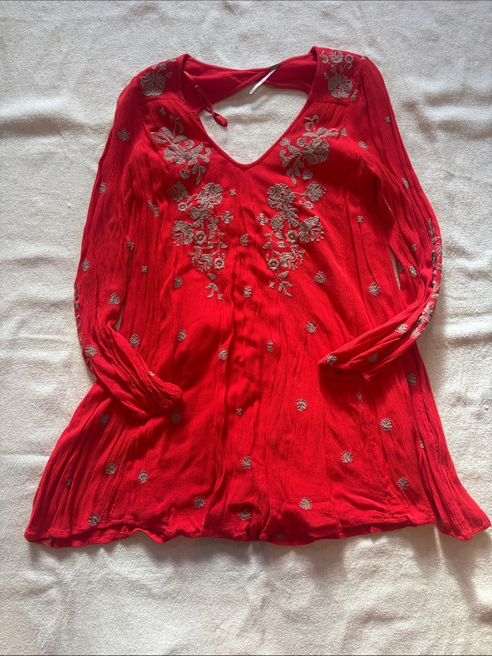 Free People Embroidered Dress